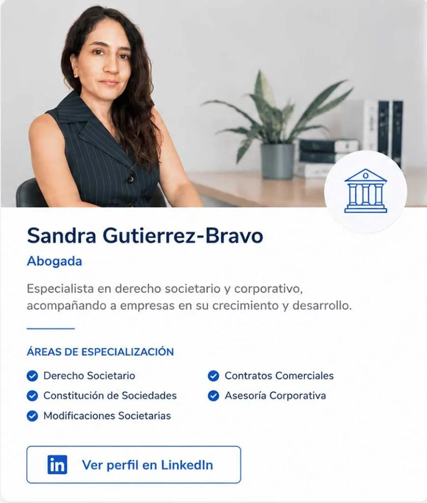Abogada Sandra Gutiérrez-Bravo